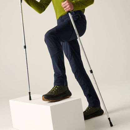 Navy - Pack Shot - Regatta Mens Questra Hiking Trousers