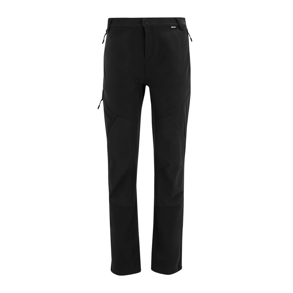 Black - Front - Regatta Mens Questra Hiking Trousers
