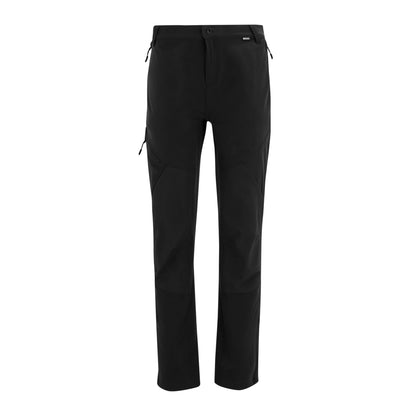 Black - Front - Regatta Mens Questra Hiking Trousers