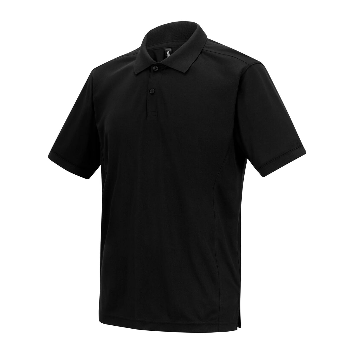Black - Side - Regatta Professional Unisex Adult Pique Polo Shirt