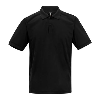 Black - Front - Regatta Professional Unisex Adult Pique Polo Shirt