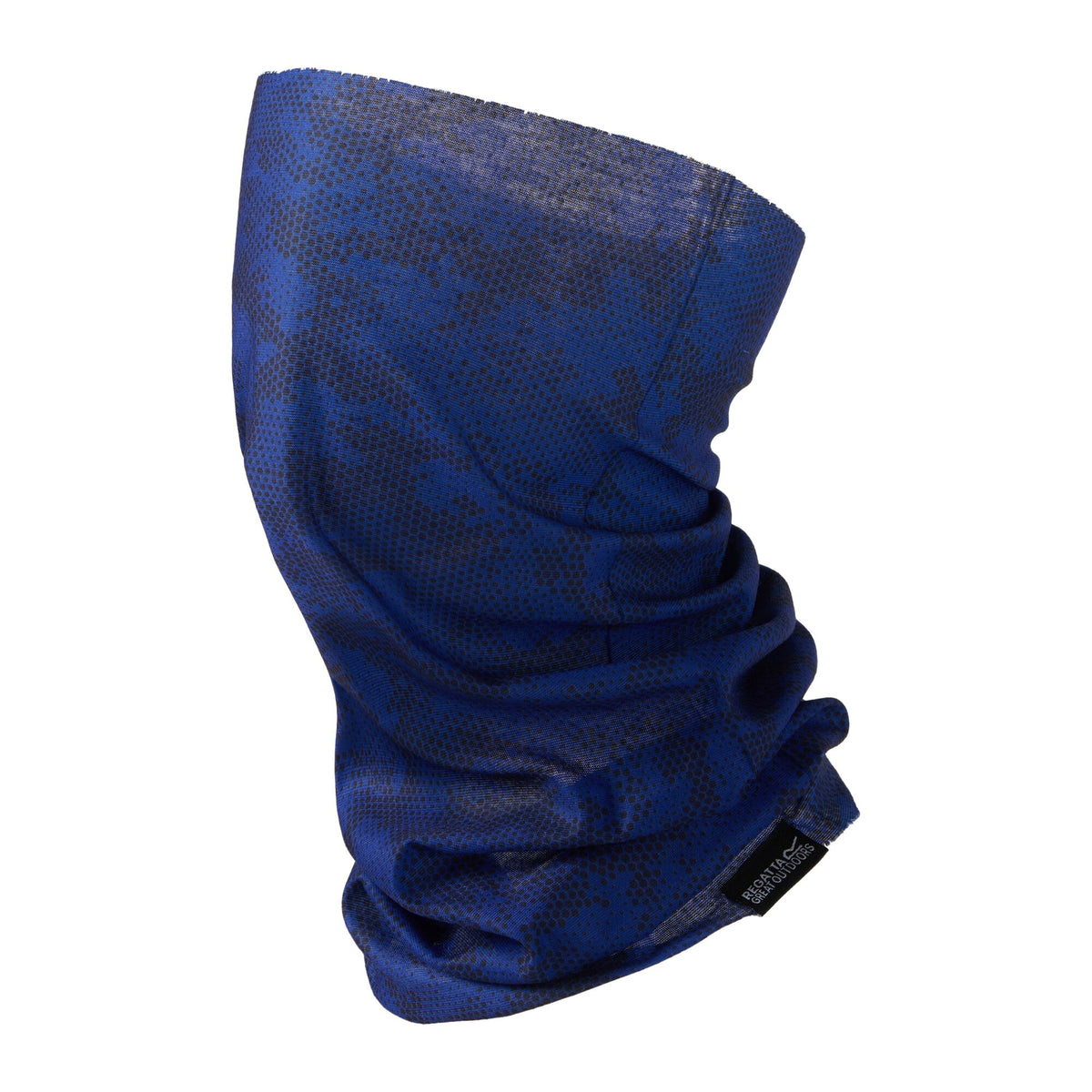 Olympian Blue - Back - Regatta Childrens-Kids Multitube II Dotted Camouflage Snood