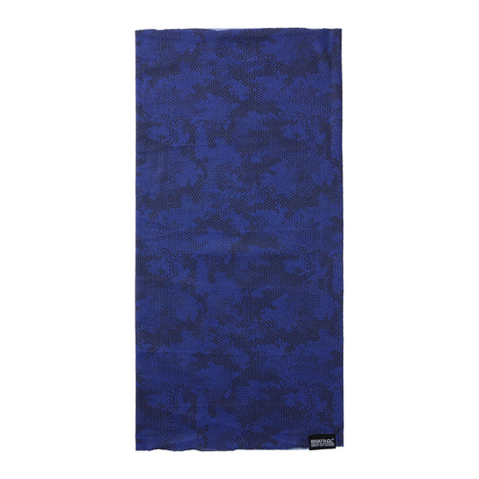 Olympian Blue - Front - Regatta Childrens-Kids Multitube II Dotted Camouflage Snood