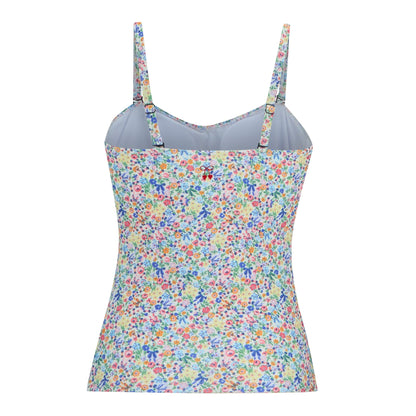 Cream - Back - Regatta Womens-Ladies Cath Kidston Harmony Ditsy Tankini Top