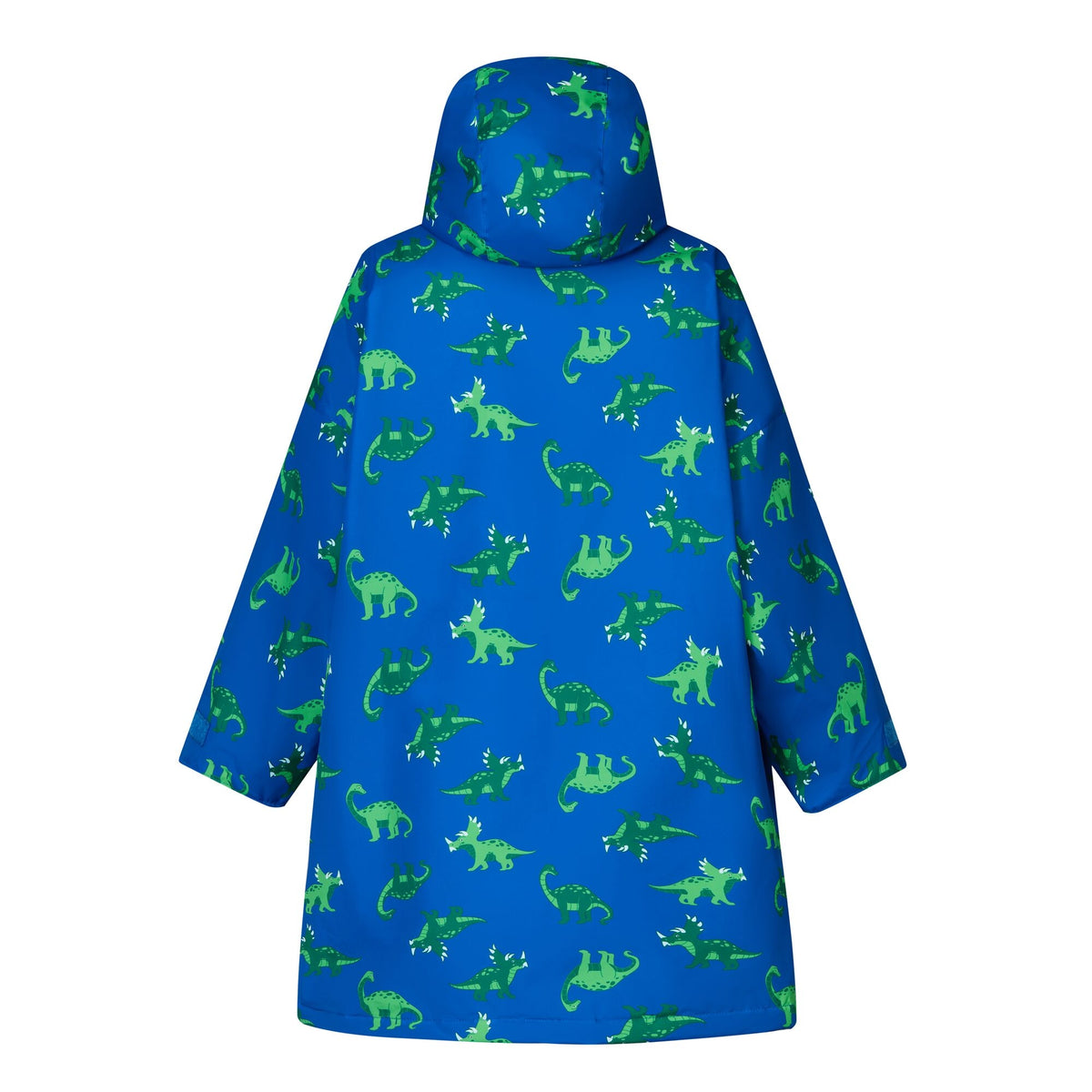 Olympian Blue - Back - Regatta Childrens-Kids Dinosaur All-Over Print Changing Robe