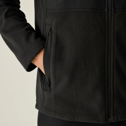 Black - Lifestyle - Regatta Unisex Adult Recycle.Me Fleece Jacket