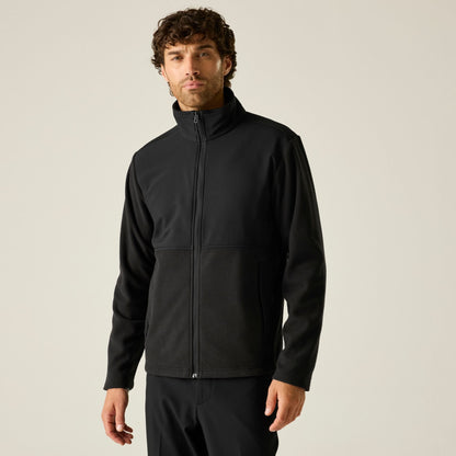 Black - Pack Shot - Regatta Unisex Adult Recycle.Me Fleece Jacket