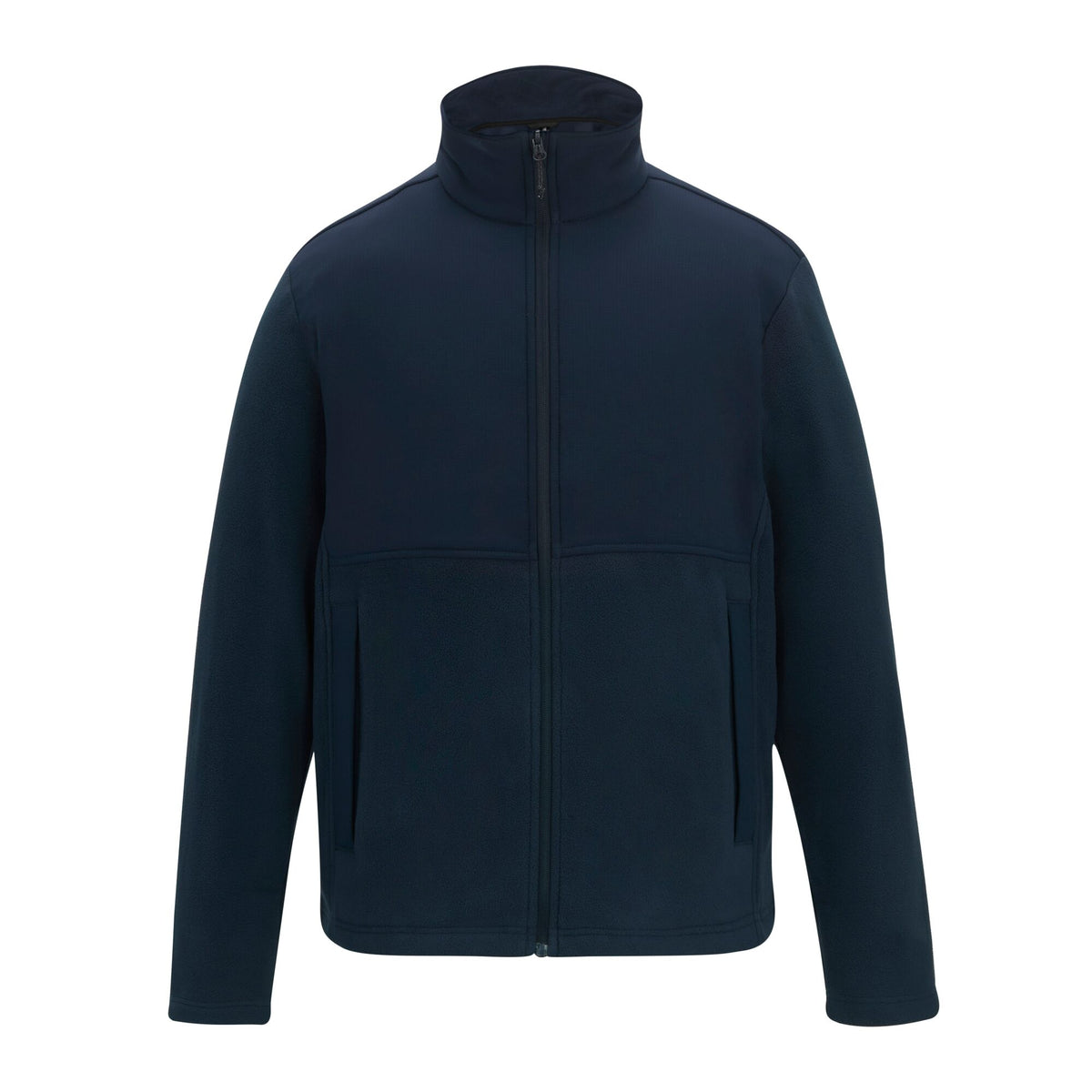 Navy - Front - Regatta Unisex Adult Recycle.Me Fleece Jacket
