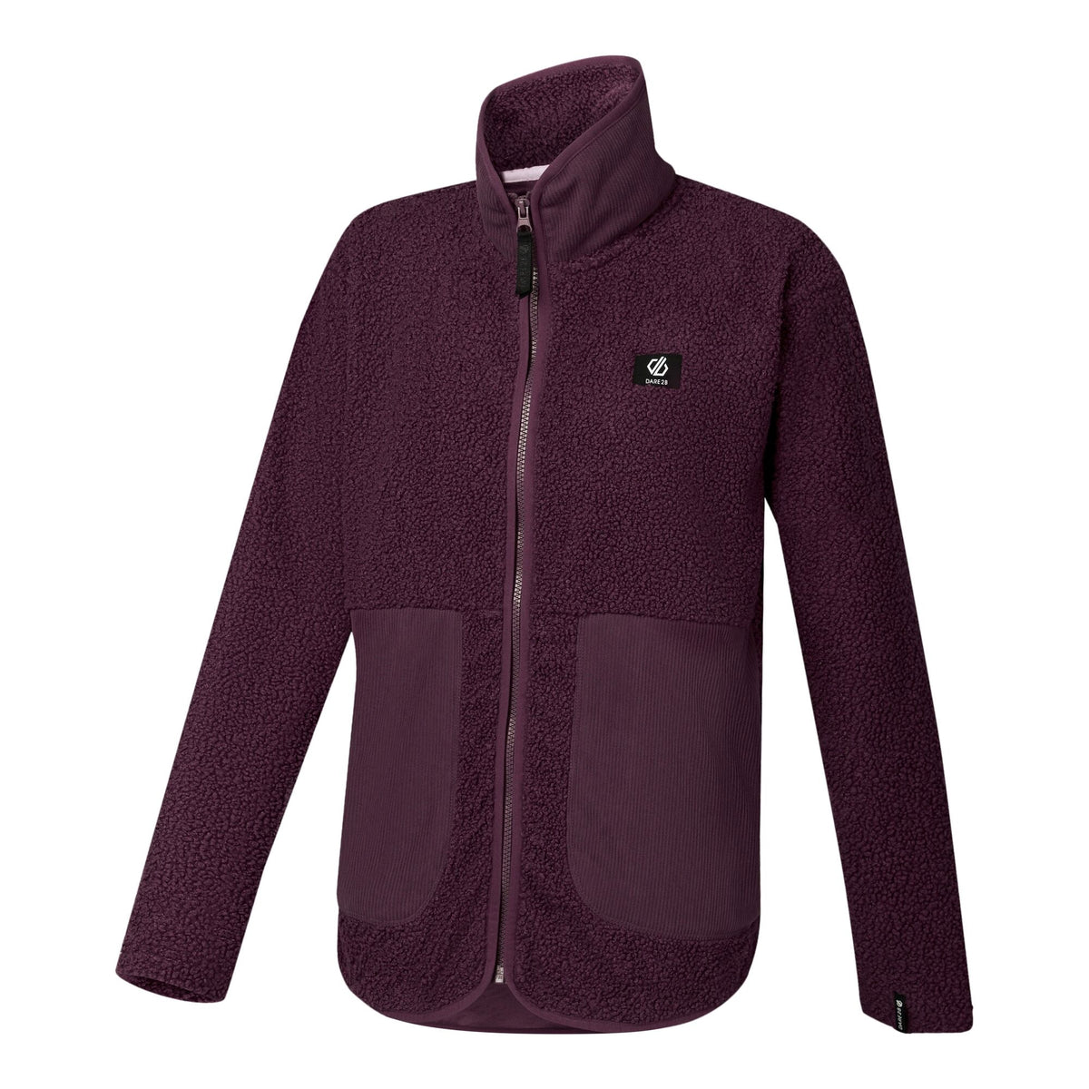 Huckleberry - Side - Dare 2B Womens-Ladies Zephyr Borg Fleece Jacket