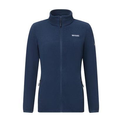 Navy Solid - Front - Regatta Womens-Ladies Harrow Fleece Jacket