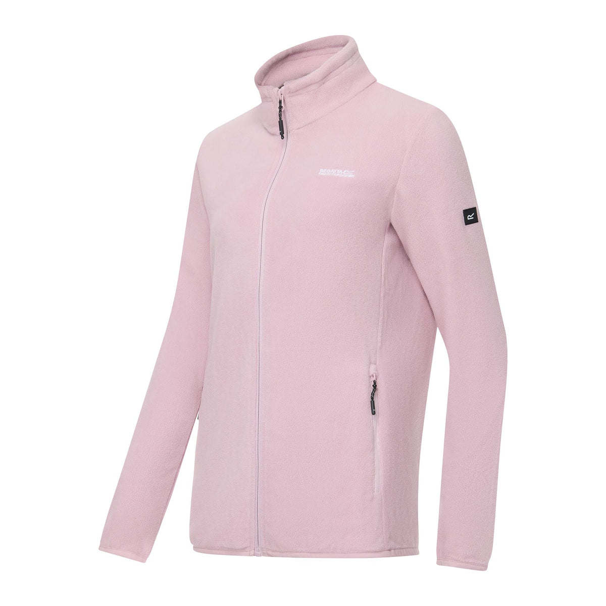 Powder Lilac - Side - Regatta Womens-Ladies Harrow Fleece Jacket