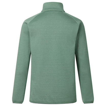 Dark Forest Green-Black - Back - Regatta Mens Rike Full Zip Fleece Jacket