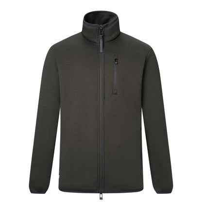Dark Khaki - Front - Regatta Mens Brayleigh Full Zip Fleece Jacket