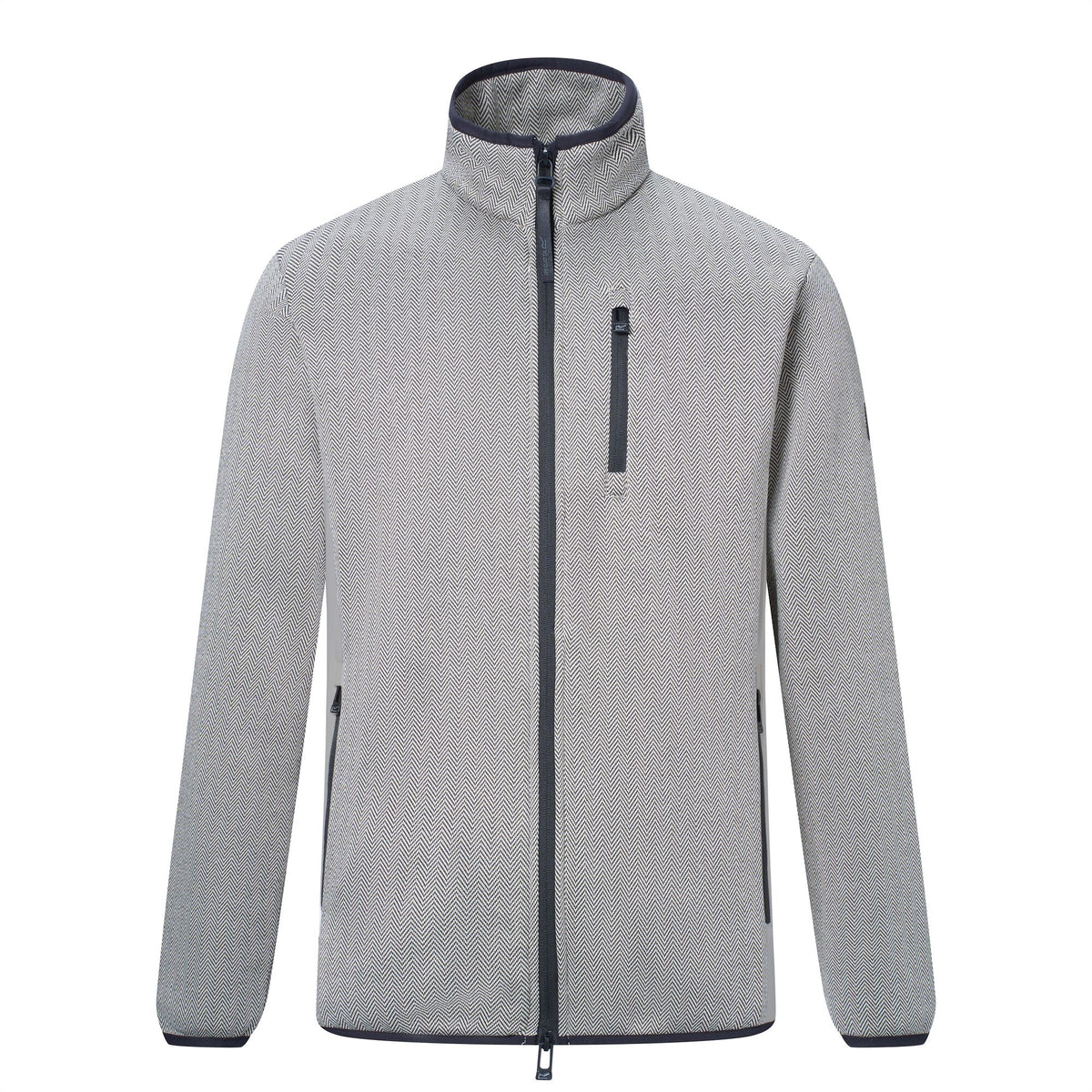Moonbeam - Front - Regatta Mens Brayleigh Full Zip Fleece Jacket