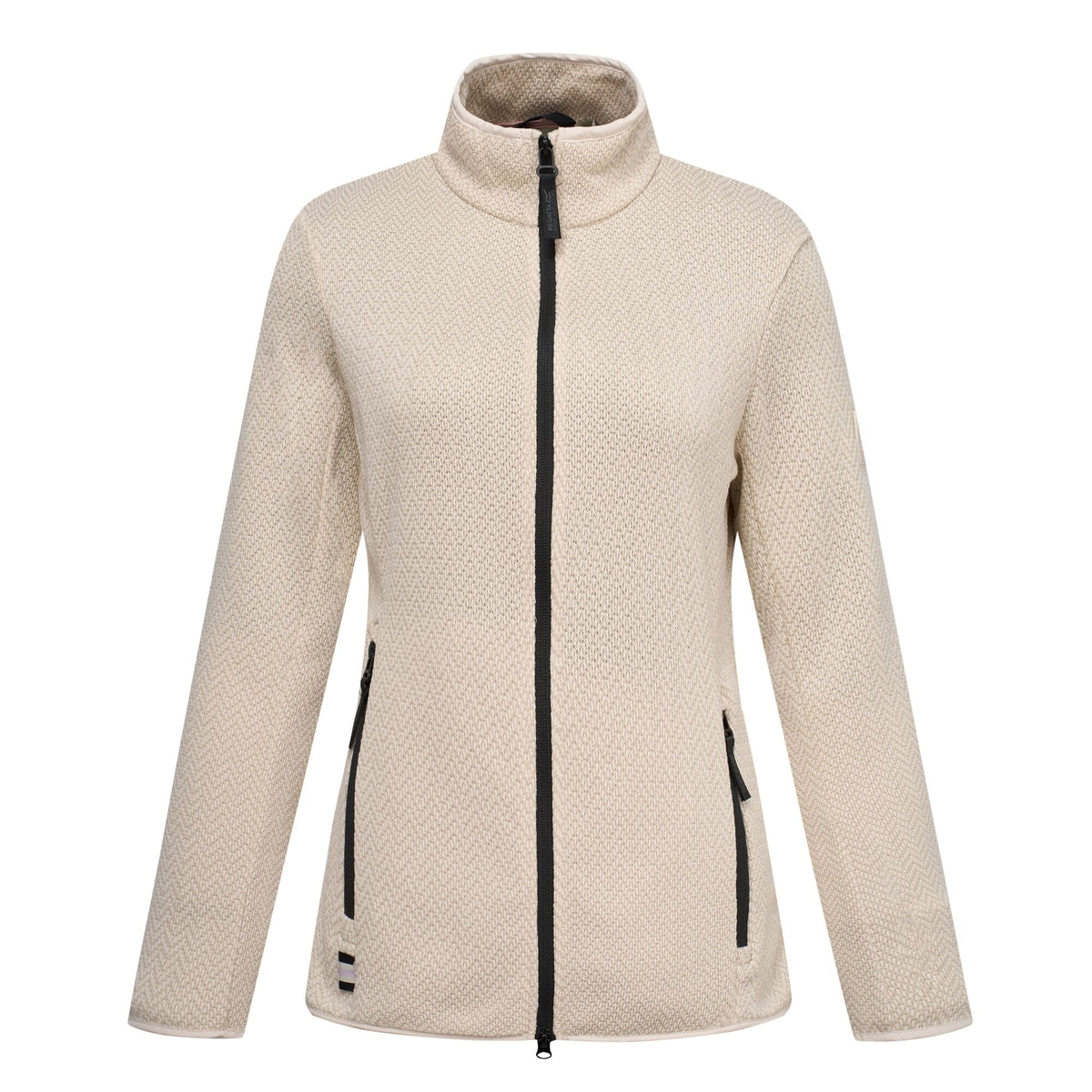 Light Vanilla-Moonbeam - Front - Regatta Womens-Ladies Elzie Fleece Jacket