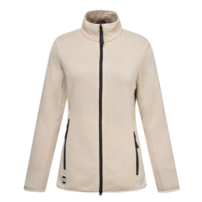 Light Vanilla-Moonbeam - Front - Regatta Womens-Ladies Elzie Fleece Jacket