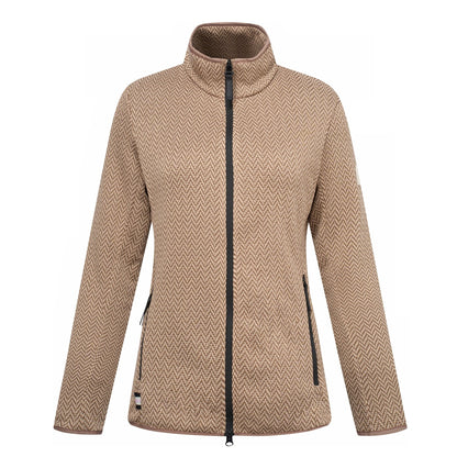 Mocha-Soft Taupe - Front - Regatta Womens-Ladies Elzie Fleece Jacket
