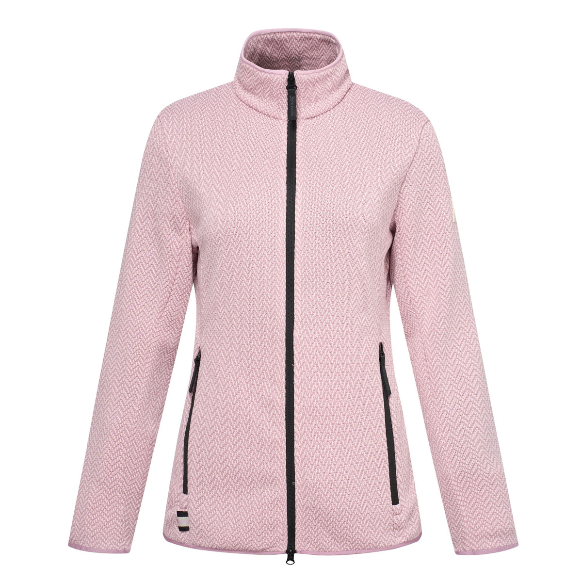 Powder Lilac-Pink Haze - Front - Regatta Womens-Ladies Elzie Fleece Jacket