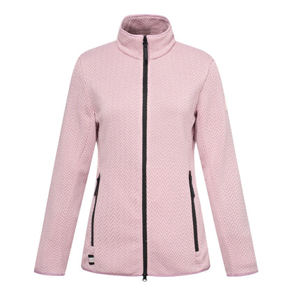 Powder Lilac-Pink Haze - Front - Regatta Womens-Ladies Elzie Fleece Jacket
