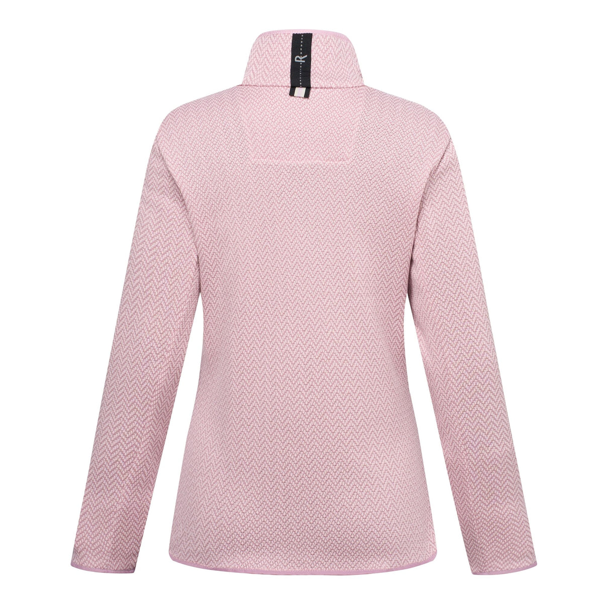 Powder Lilac-Pink Haze - Back - Regatta Womens-Ladies Elzie Fleece Jacket