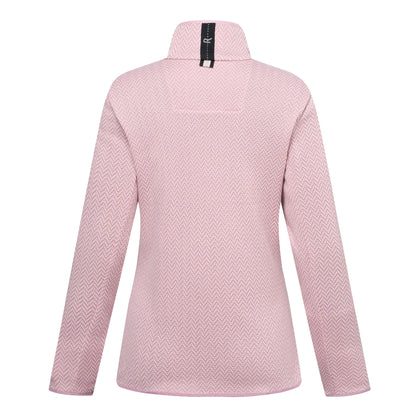 Powder Lilac-Pink Haze - Back - Regatta Womens-Ladies Elzie Fleece Jacket