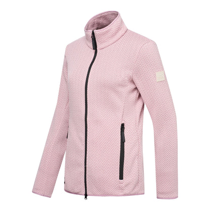 Powder Lilac-Pink Haze - Side - Regatta Womens-Ladies Elzie Fleece Jacket