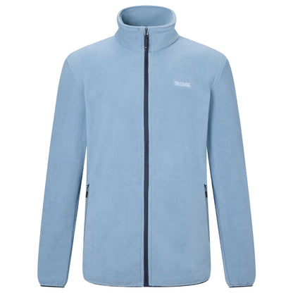 Dusky Blue - Front - Regatta Mens Harrow Full Zip Fleece Jacket