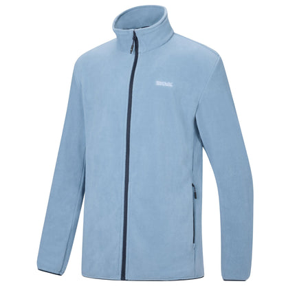 Dusky Blue - Side - Regatta Mens Harrow Full Zip Fleece Jacket