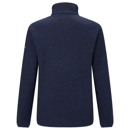 Navy Marl - Back - Regatta Mens Harrow Full Zip Fleece Jacket