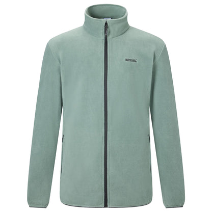 Dark Forest Green - Front - Regatta Mens Harrow Full Zip Fleece Jacket