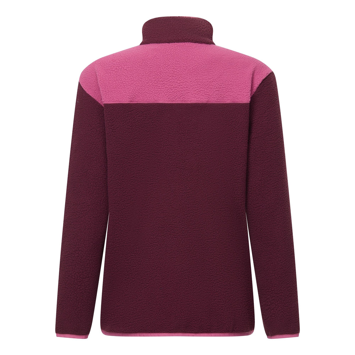 Fig Violet - Back - Regatta Womens-Ladies Frankie Borg Full Zip Fleece Jacket