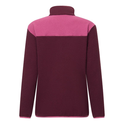 Fig Violet - Back - Regatta Womens-Ladies Frankie Borg Full Zip Fleece Jacket