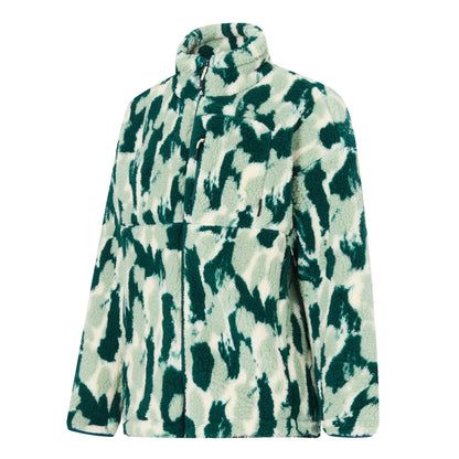 Deep Pine - Side - Regatta Womens-Ladies Roswind Brush Stroke Water Resistant Fleece Jacket