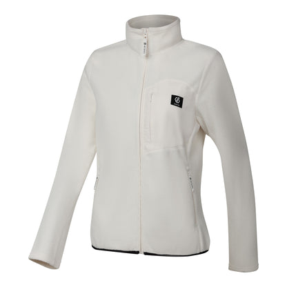 Egret - Side - Dare 2B Womens-Ladies Excursion Fleece Jacket