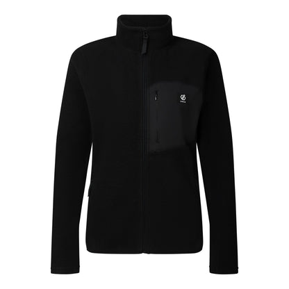 Black - Front - Dare 2B Womens-Ladies Excursion Fleece Jacket