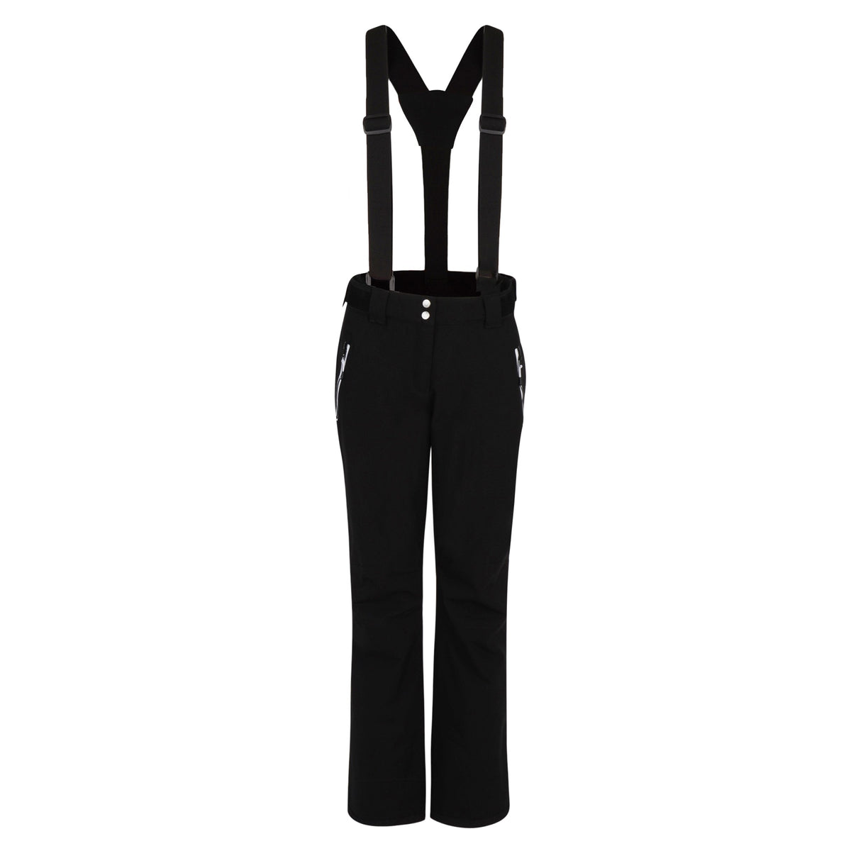 Black - Front - Dare 2B Womens-Ladies Effused III Ski Trousers