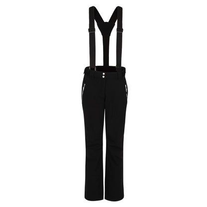 Black - Front - Dare 2B Womens-Ladies Effused III Ski Trousers