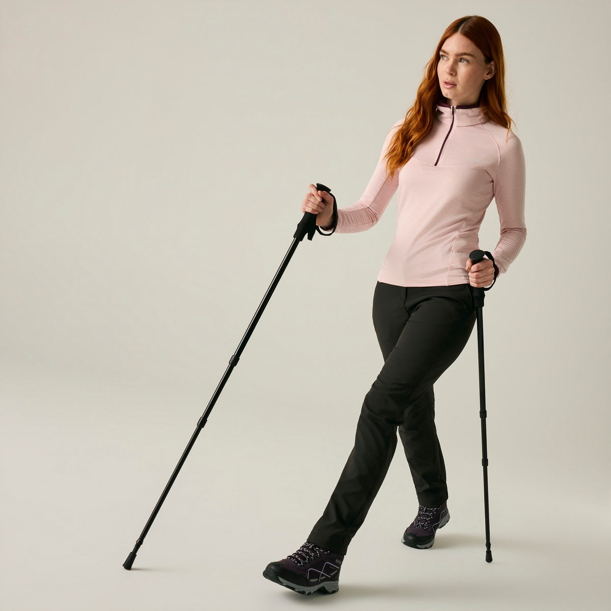 Black - Close up - Regatta Womens-Ladies Fenton Trousers