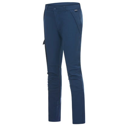 Navy - Side - Regatta Childrens-Kids Tech Mountain Trousers