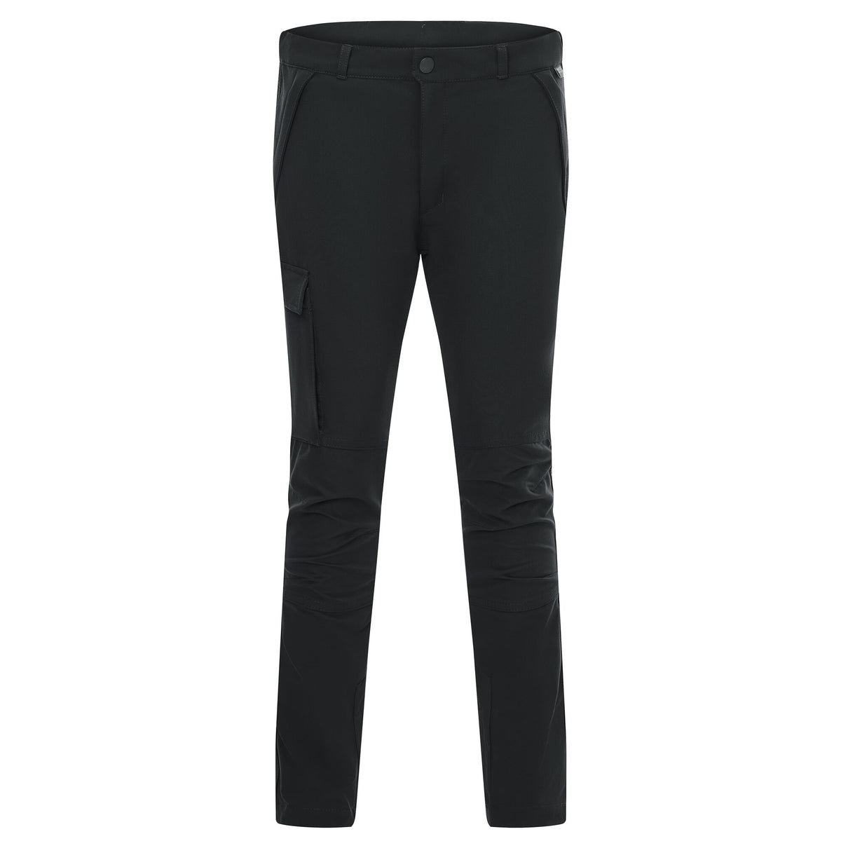 Black - Front - Regatta Childrens-Kids Tech Mountain Trousers