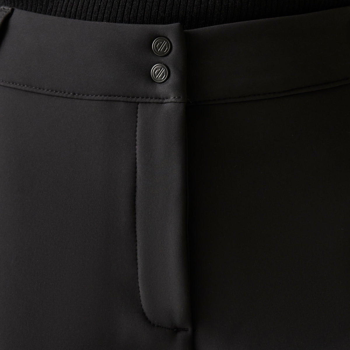 Black - Pack Shot - Dare 2B Womens-Ladies Sleek IV Softshell Trousers