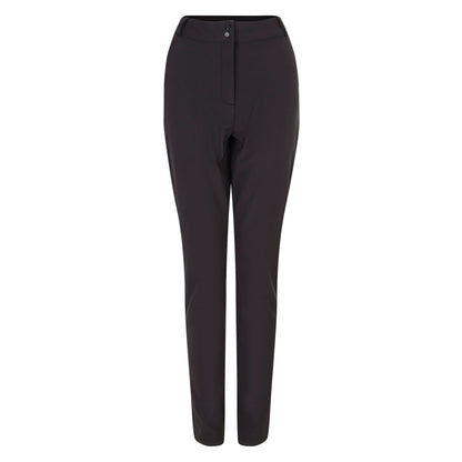 Black - Front - Dare 2B Womens-Ladies Sleek IV Softshell Trousers