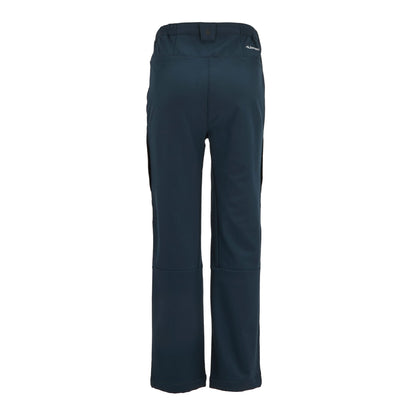 Navy - Back - Regatta Childrens-Kids Softshell Trousers