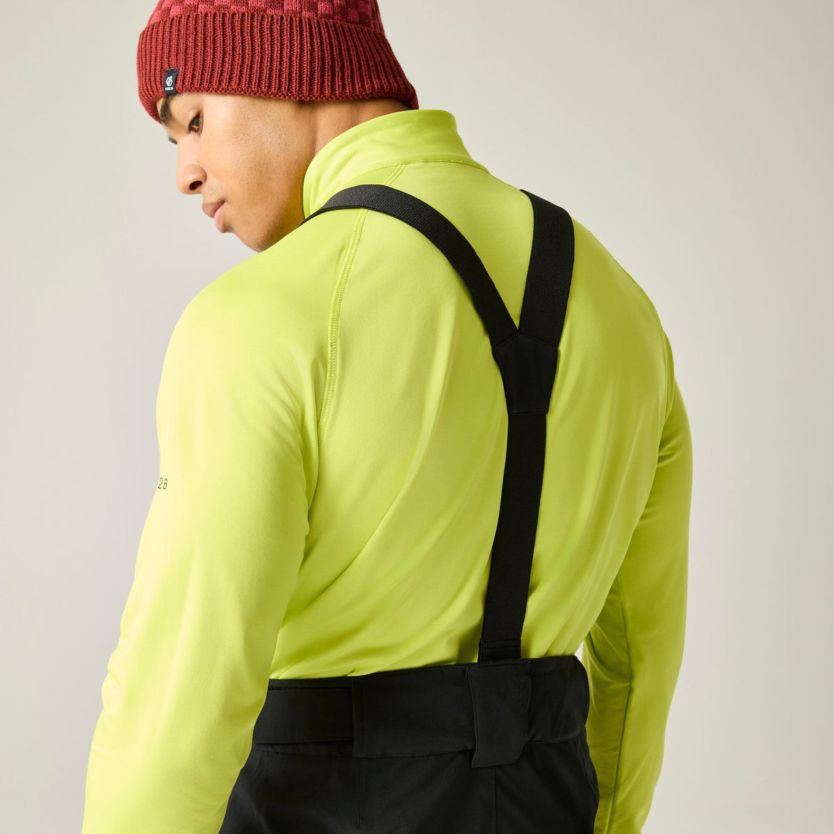 Black - Pack Shot - Dare 2B Mens Achieve III Ski Trousers