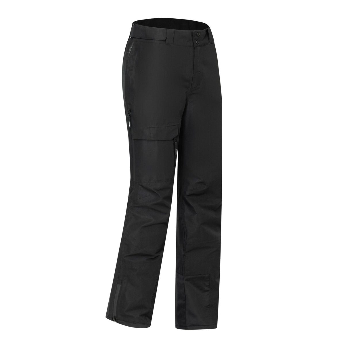 Black - Side - Dare 2B Mens Altitude Guard 3 Layer Ski Trousers
