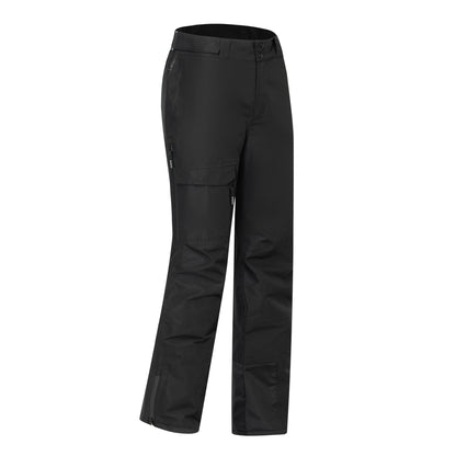 Black - Side - Dare 2B Mens Altitude Guard 3 Layer Ski Trousers