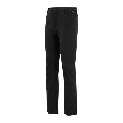 Black - Side - Regatta Mens Fenton Softshell Trousers