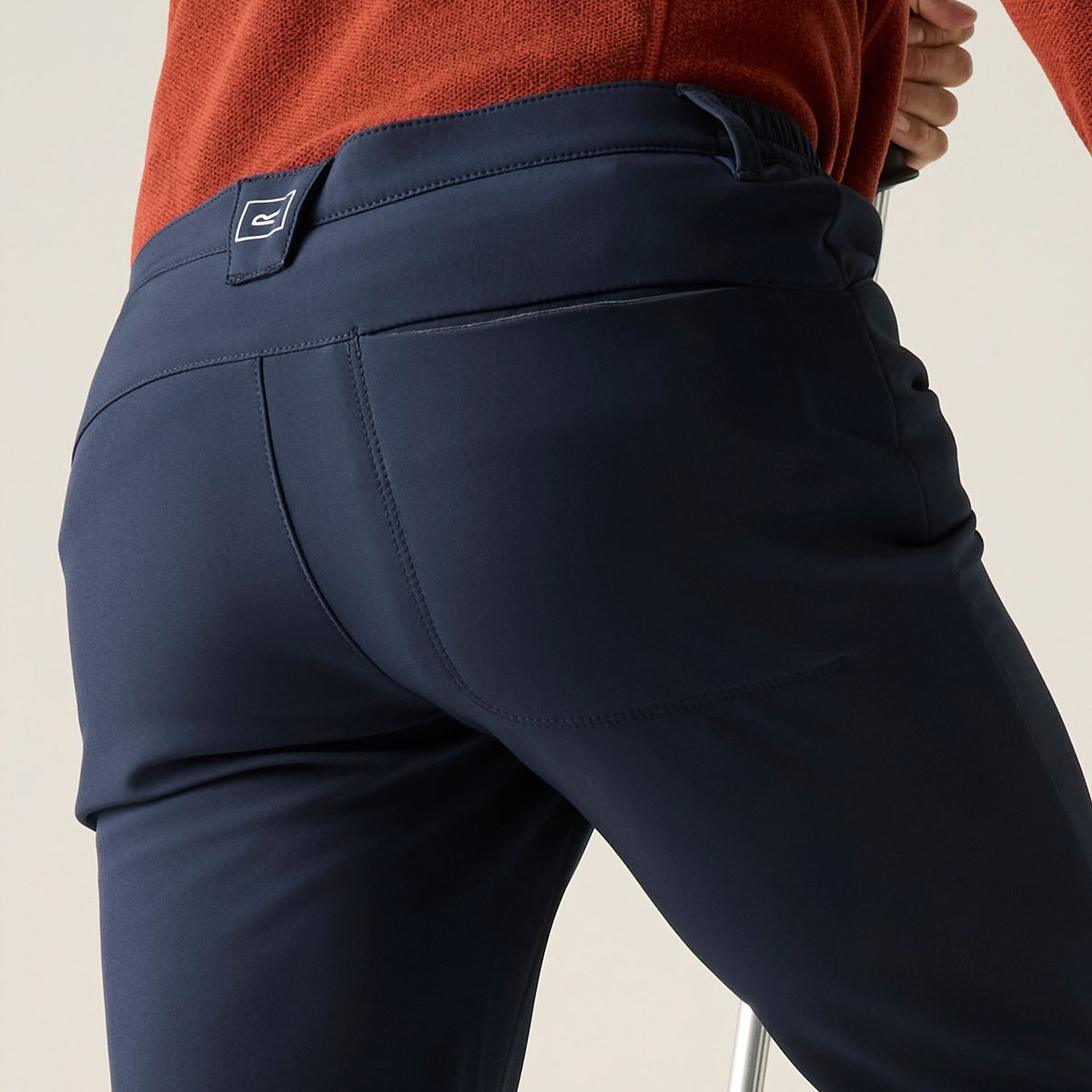 Navy - Pack Shot - Regatta Mens Fenton Softshell Trousers