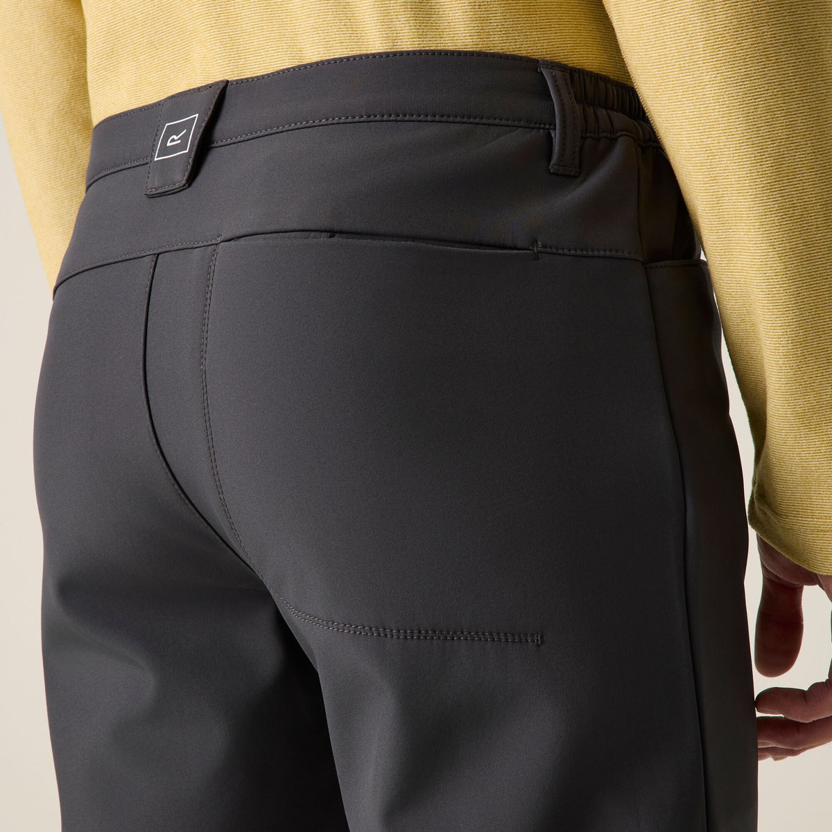 Ash - Pack Shot - Regatta Mens Fenton Softshell Trousers