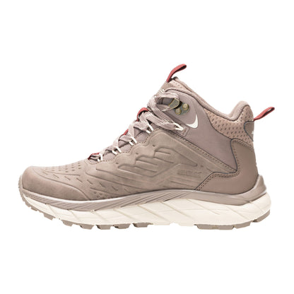 Mocha-Light Vanilla - Side - Regatta Womens-Ladies Derino Mid Cut Walking Boots